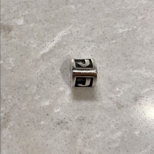 Pandora “J” Charm
